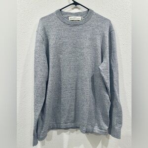 H&M Light Heather Blue Men's Crewneck Sweater